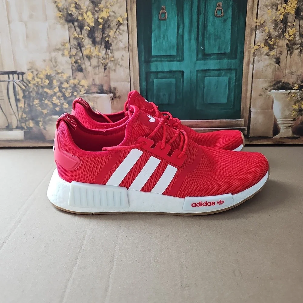Adidas NMD_R1 Boost Running Shoe / Vivid Red / GY6056 / Size 11 Ultra